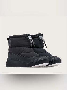 NWT Sorel Waterproof Boot - Out N About IV Puffy WP - Black